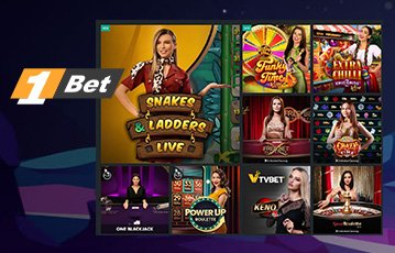 1Bet Live Casino Games