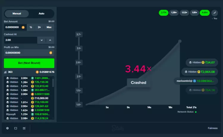 stake.com crash game