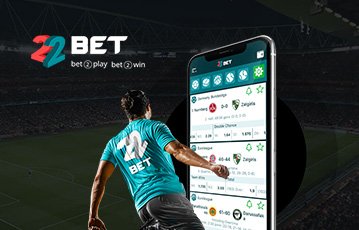 22bet mobile sports