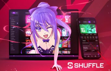 Shuffle のモバイルとノートパソコンビュー