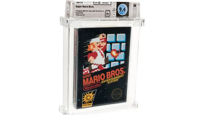 super mario bros  is the most expensive copy ever sold